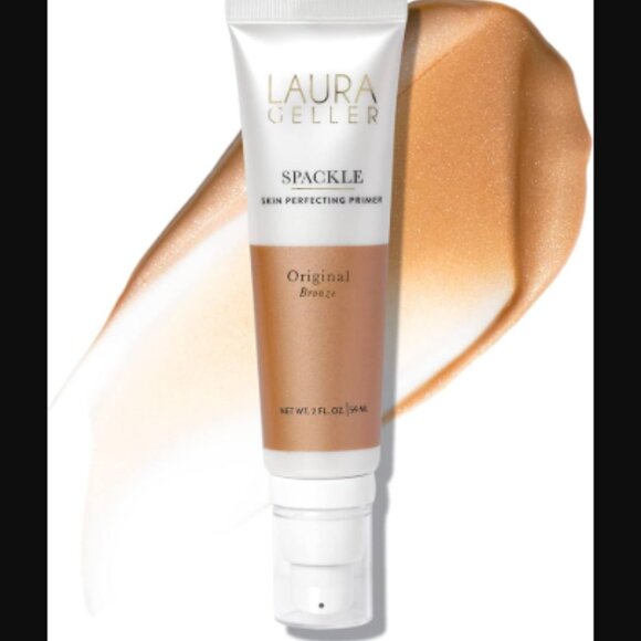 🔥3/$30 NEW Laura Geller Spackle Skin Perfecting Primer Original Bronze $36.00 - Picture 2 of 10